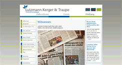 Desktop Screenshot of lkt-gruppe.de